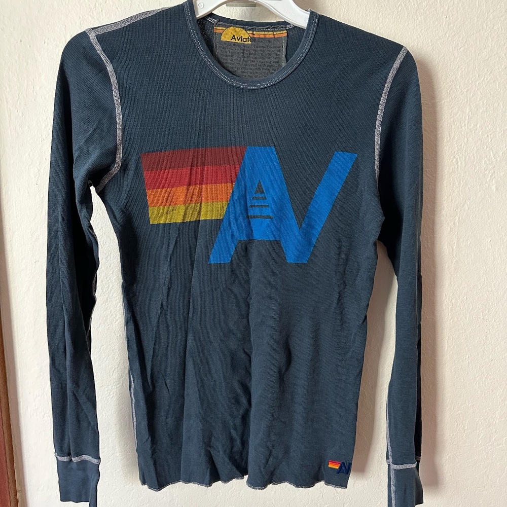 Aviator Nation - LOGO THERMAL - CHARCOAL